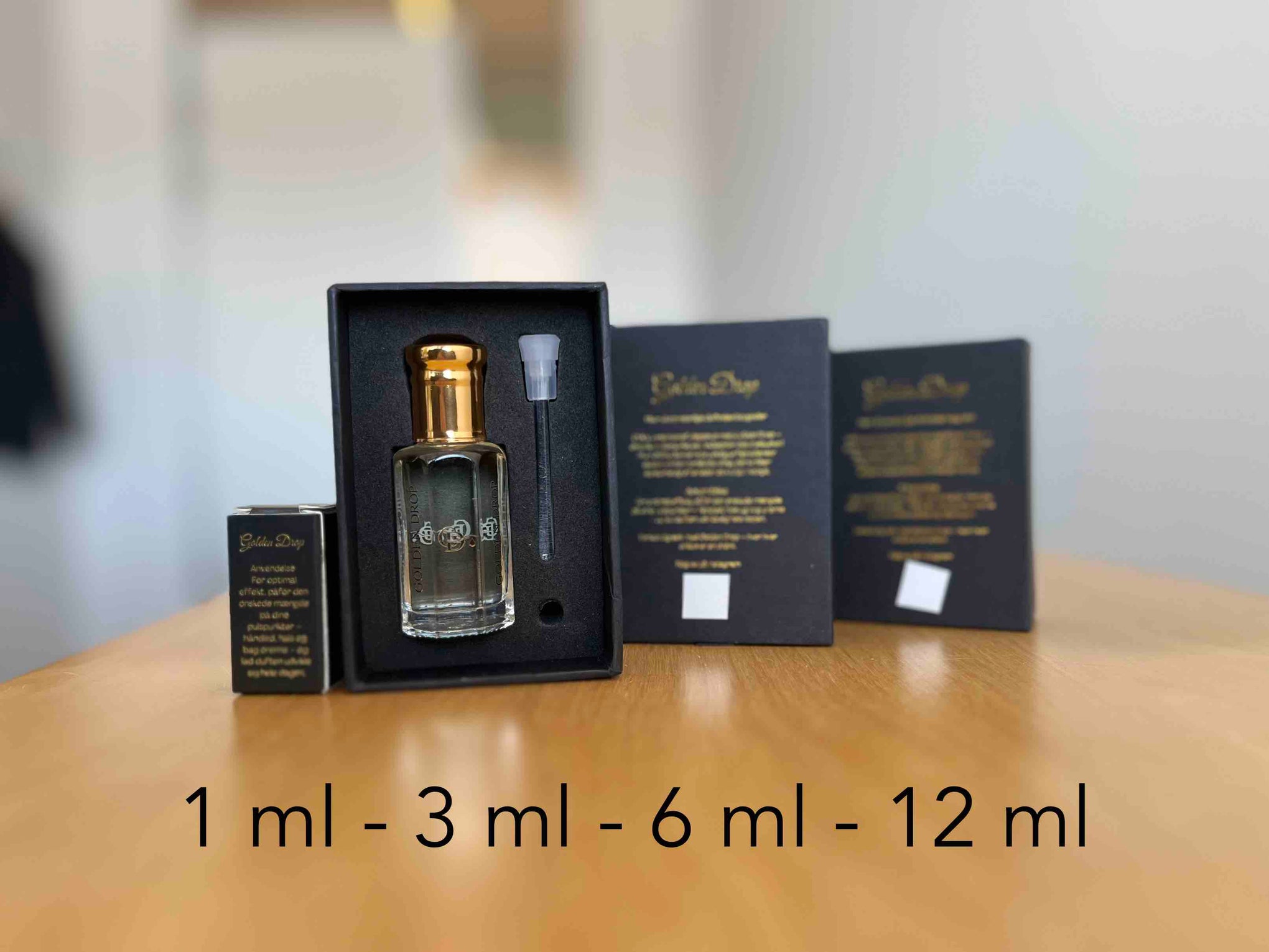 Golden Drop Parfume - Sauvage - mandeduft Golden Drop Parfume - Sauvage - mandeduft