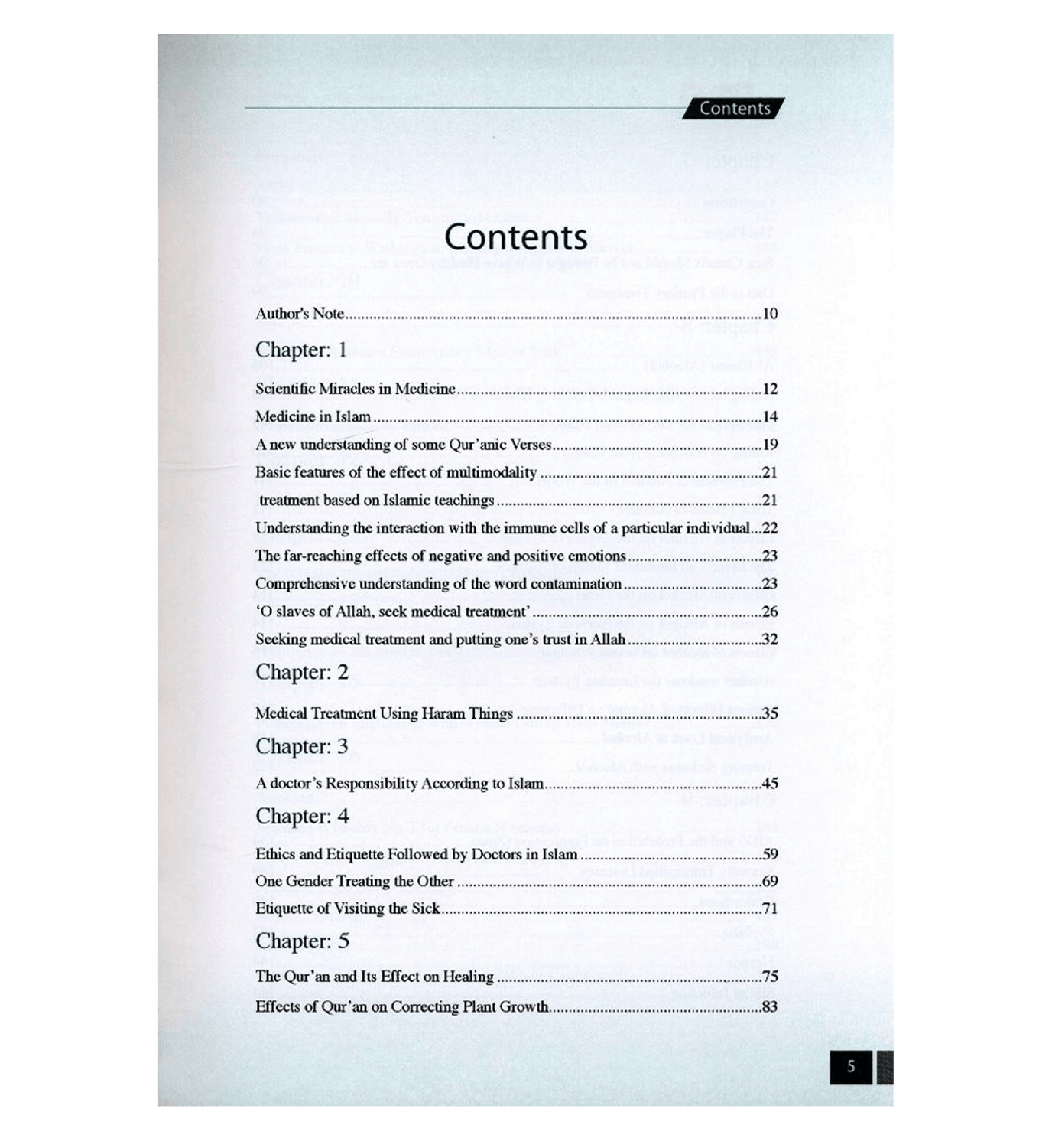 The Islamic Guideline on Medicine The Islamic Guideline on Medicine