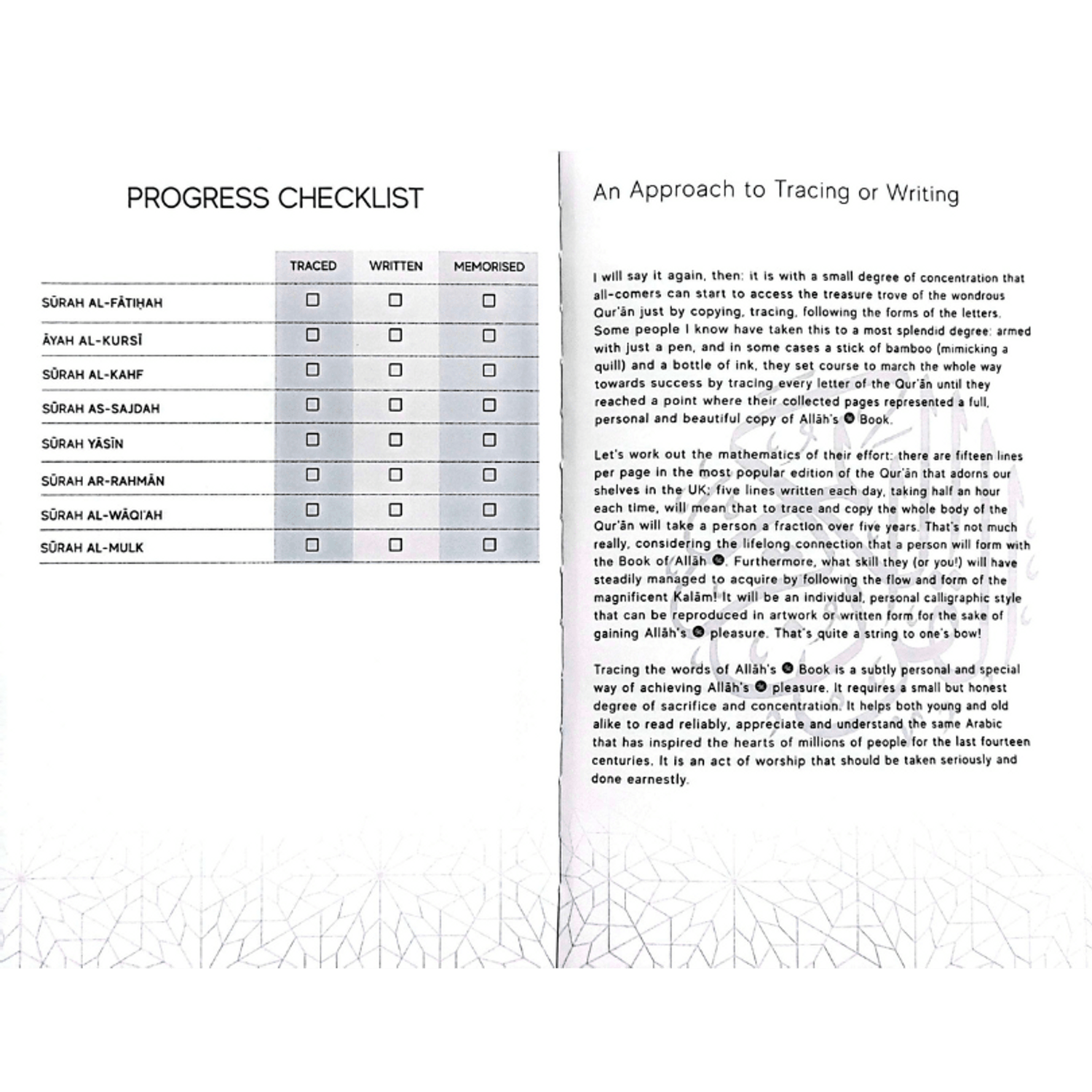 The Tracing Quran - Word for Word Translation The Tracing Quran - Word for Word Translation