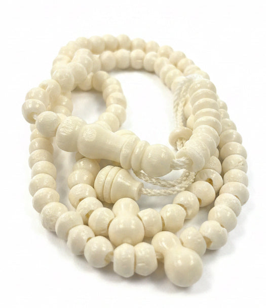 Tasbeeh | Camel bone | 99 perler | Ivory | Små Perler