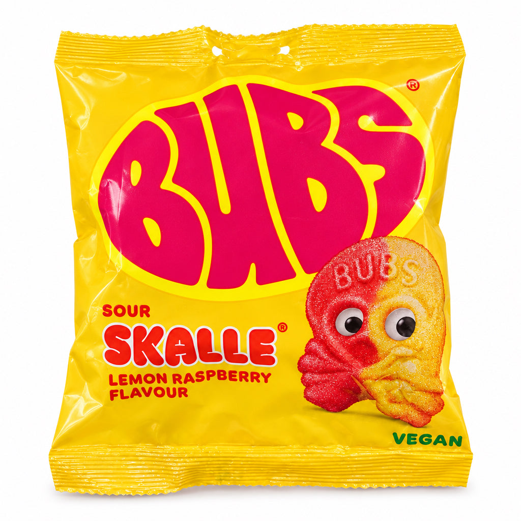 Bubs | Sur Skalle | Fruity Lemon Vegan| 155g