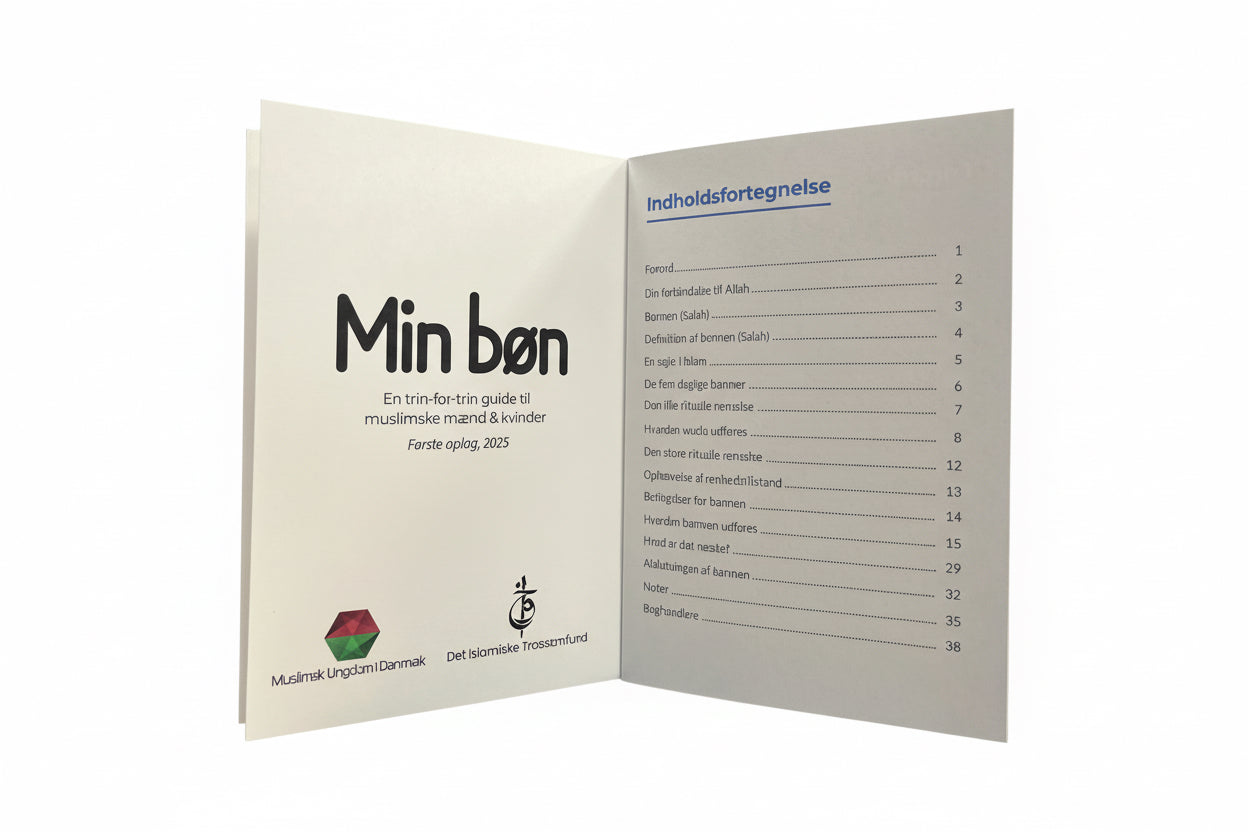 Min bøn - En trin-for-trin guide til muslimske mænd og kvinder