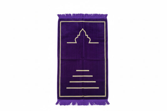 Lilla bedetæppe - med guld detaljer