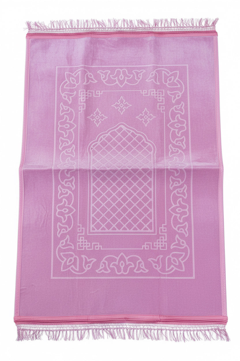 Tykt velour bedetæppe | fluffy og let polstret | flere farver (80x120 cm)
