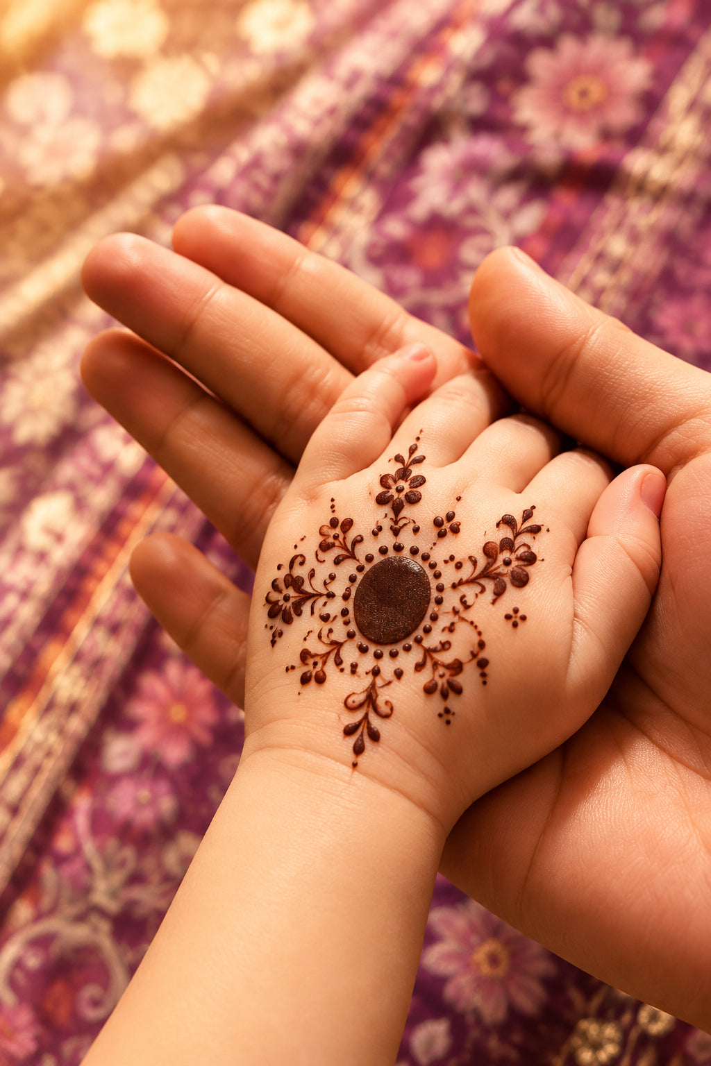 Karachi henna Cone Mehndi Mahroon | Mørkerød henna