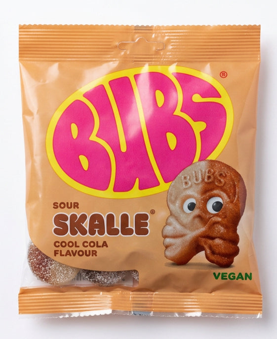 Bubs | Sur Skalle | Cool Cola Smag | 155g
