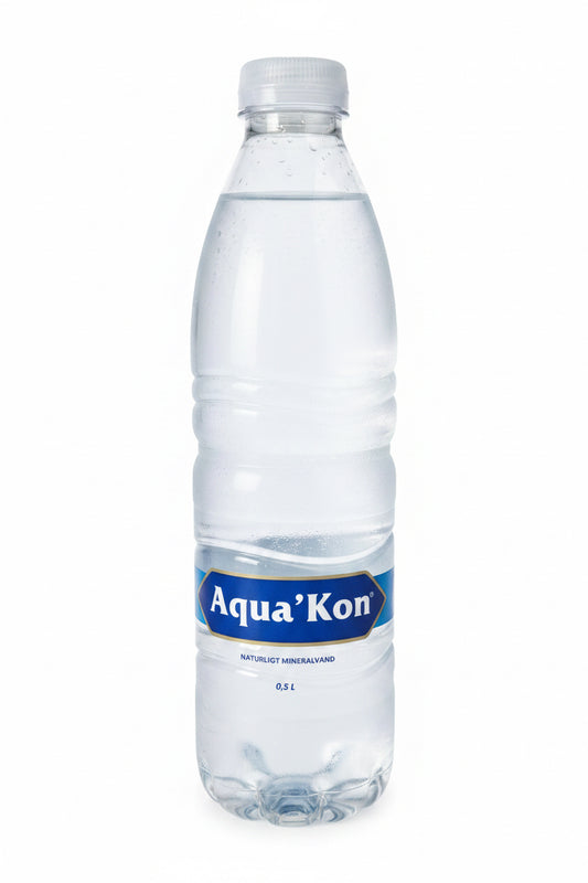 Aqua Kon naturligt mineral Kildevand 0,5 L