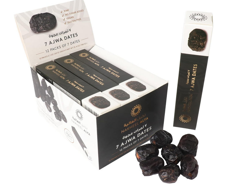 7 stk Ajwa-dadler - 60g