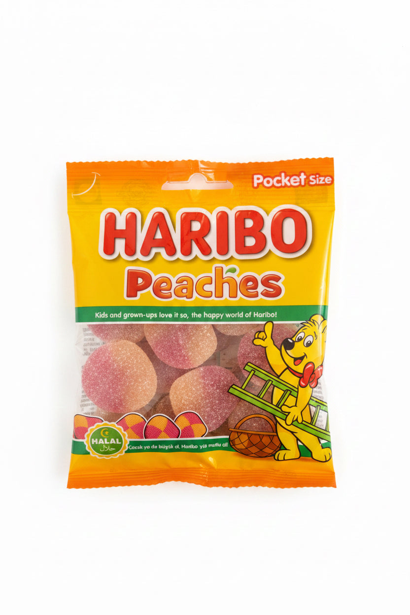 Haribo | Peaches | Fersken 100g