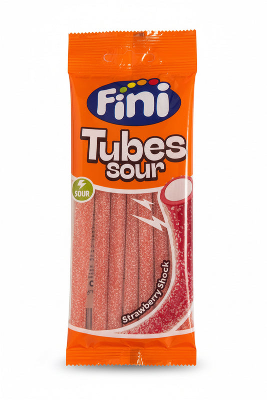 Fini Tubes Sour Strawberry Shock 75g