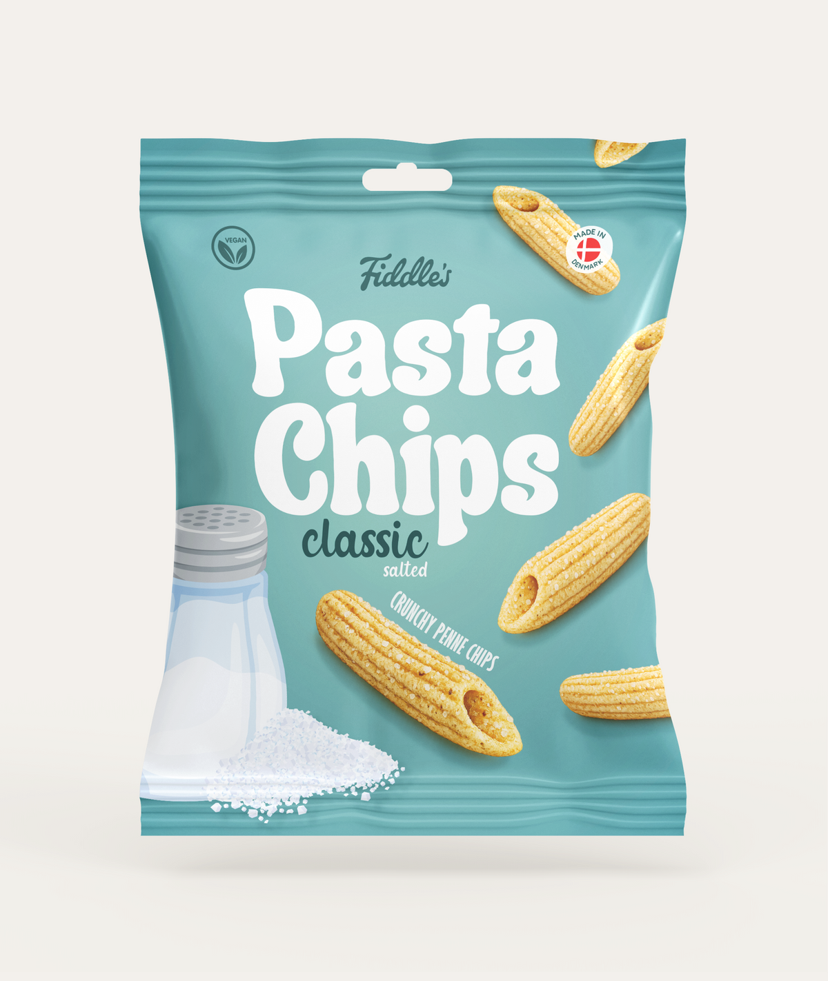 Fiddles Pasta Chips 80g | Havsalt | Vegan | Gluten Free