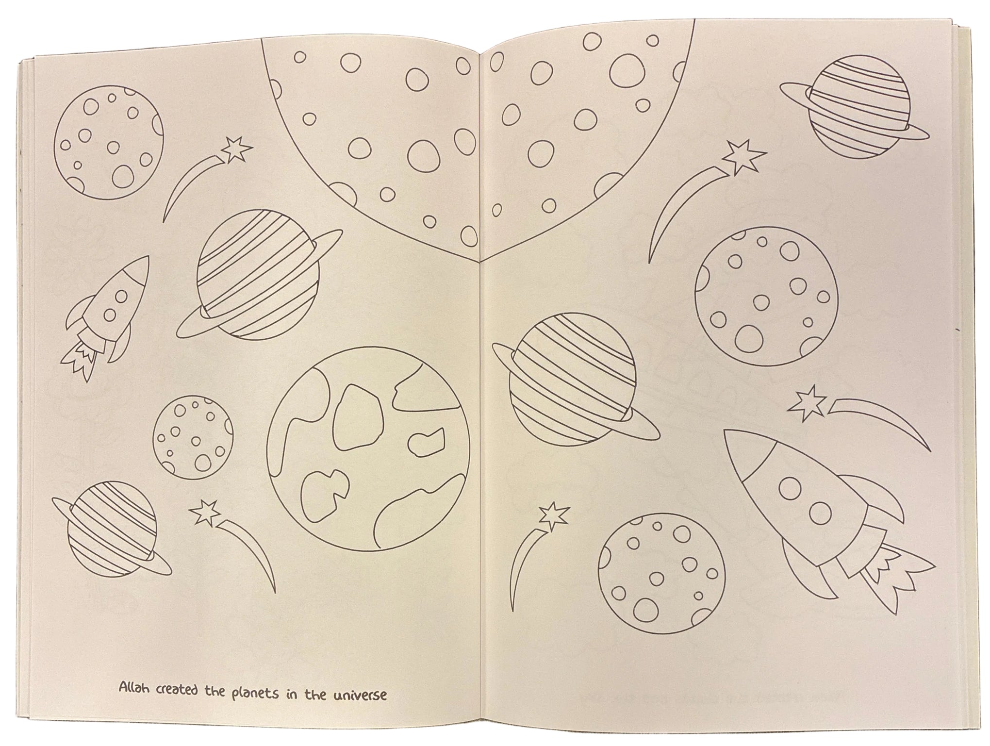 Allah Created Everything! Colouring Book | Malebog | ages - Alder 3+