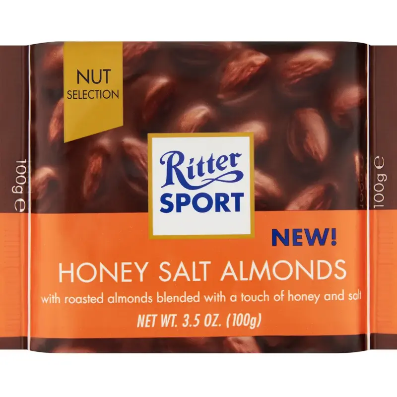 Ritter Sport | Salt Honey Almonds | 100g