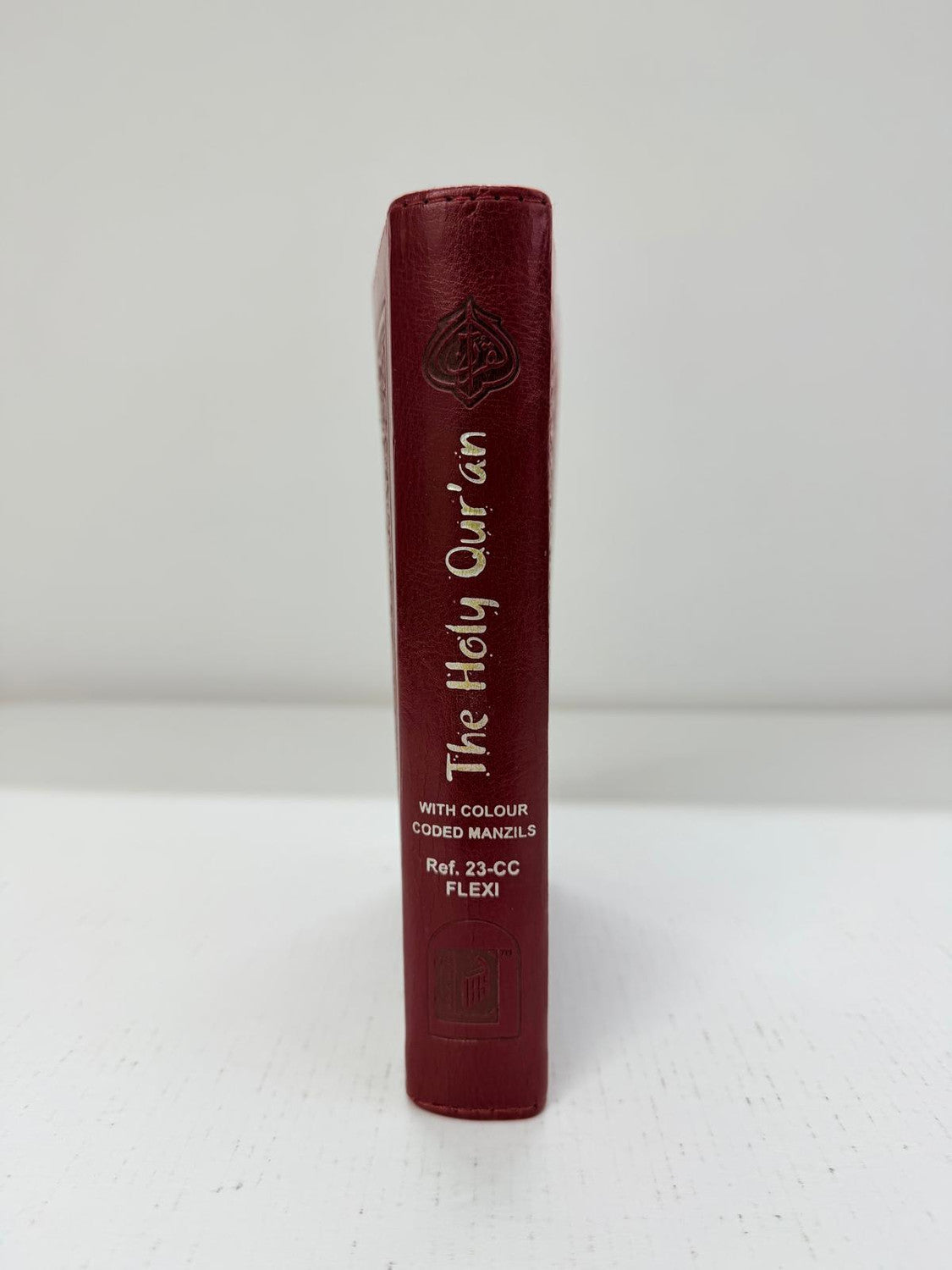 The holy Quran with colour coded manzils 23cc flexi cover | Indopak | 13 linier | Grøn
