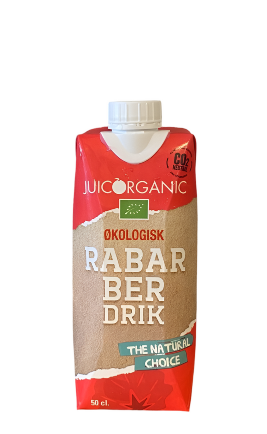 Økologisk rabarber drik - 50cl