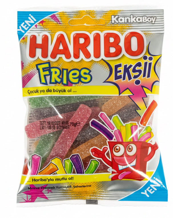 Haribo | Fries Sour Sylig Eksii | 70g