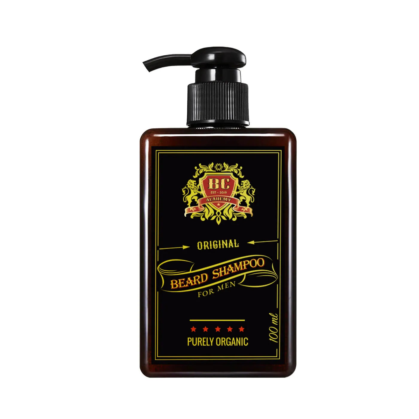 BC Academy Beard Shampoo - økologisk skægshampoo - 100ml