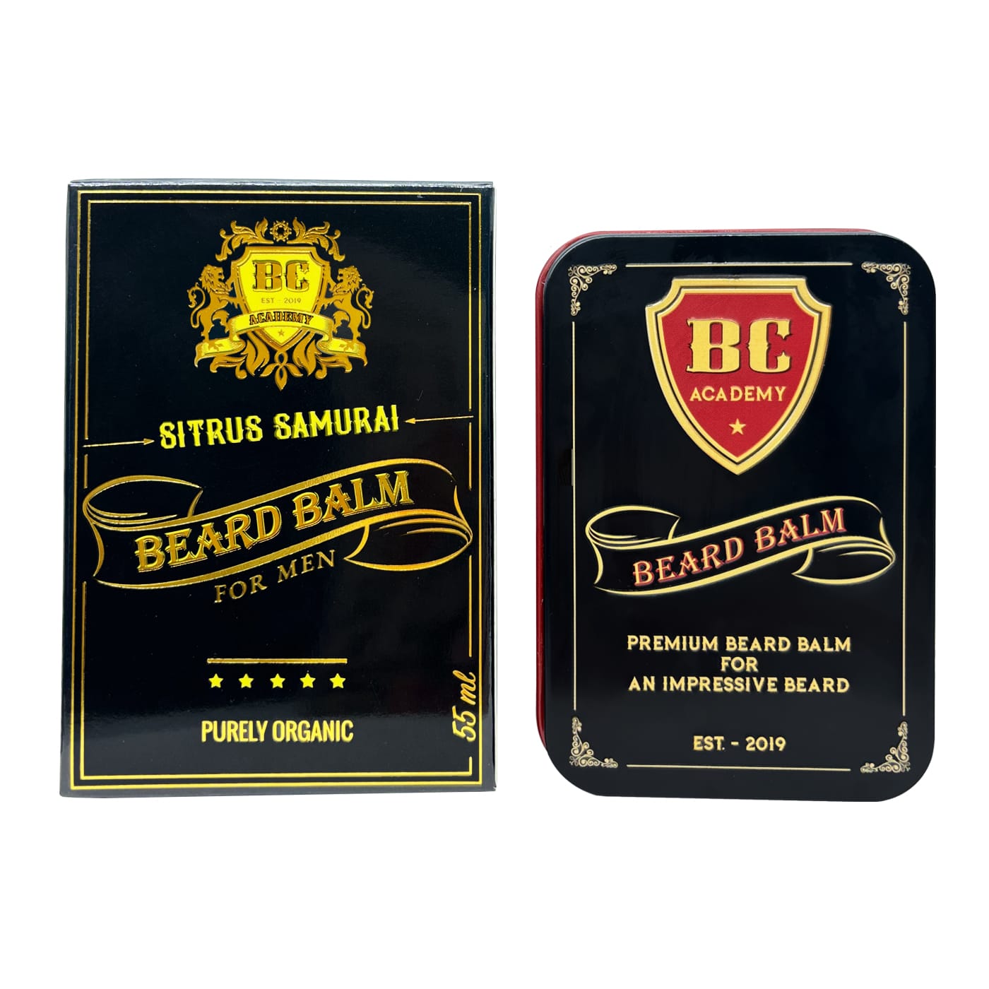 BC Academy Organic Beard Balm - Sitrus Samurai - 100ml