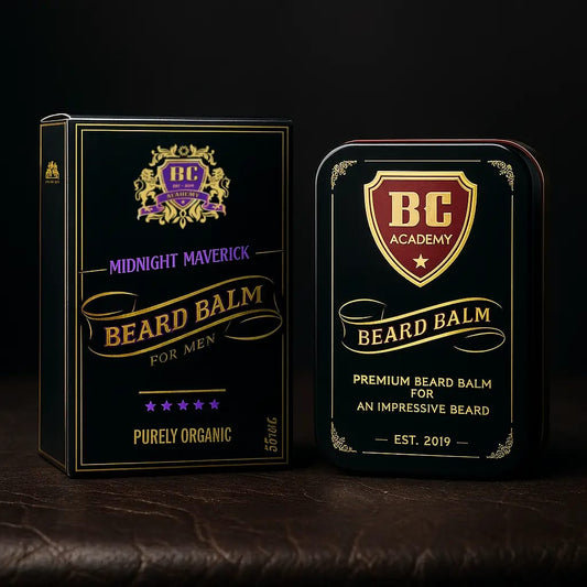 BC Academy Organic Beard Balm - Midnight Maverick havtorn - 100ml