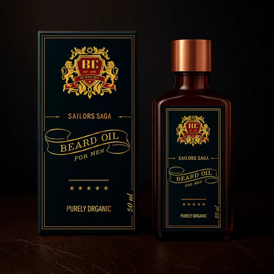 BC Academy Organic Beard Oil - Sailors Saga Stjerneanis - 50ml