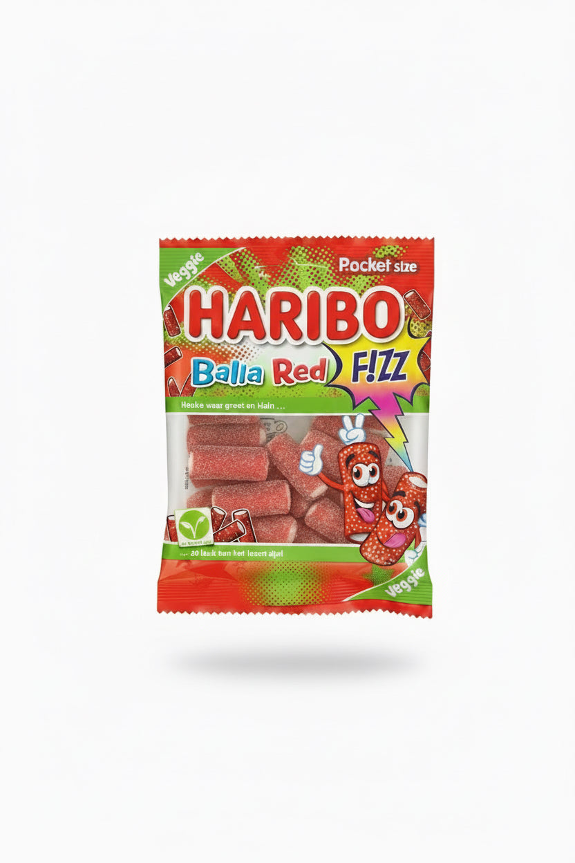 Haribo | Balla Red Fizz | 70g