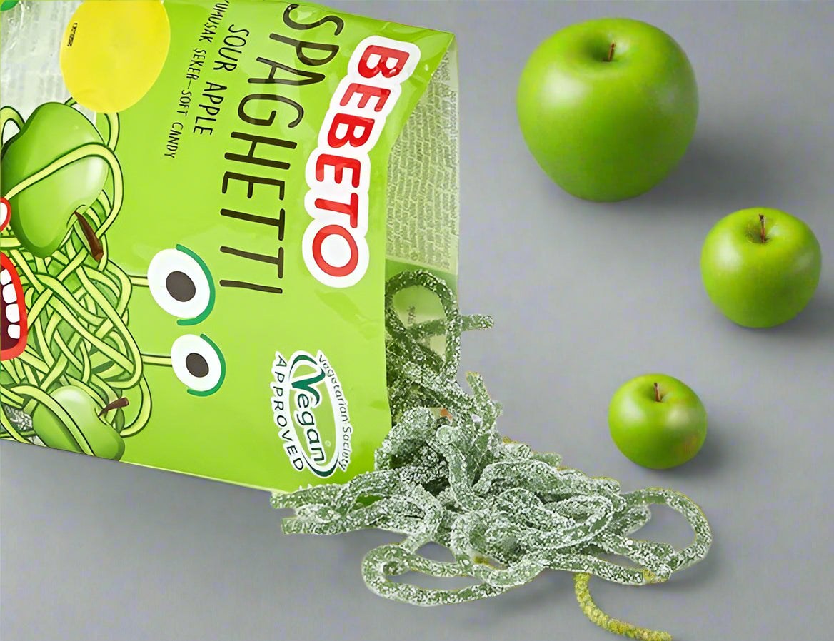 Bebeto - Syrlig Æble Spaghetti - 80g