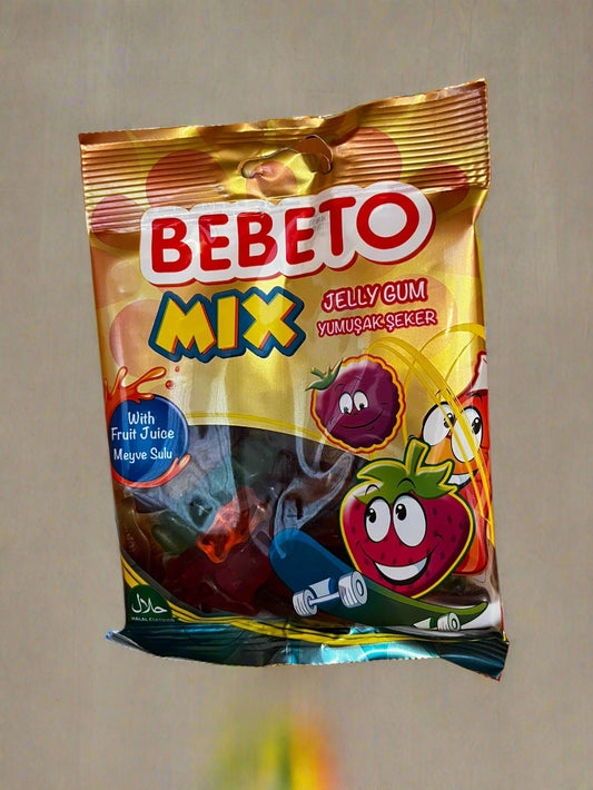 Bebeto Mix - Halal Slik - vingummi - 80 g