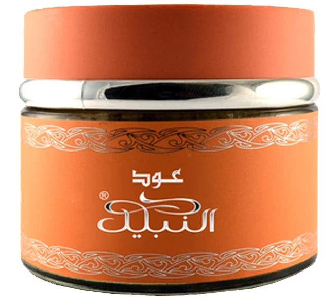 Nabeel Oudh Bakhoor Incense | krukke 60g  |  Højkvalitets orientalsk bakhoor til kulbrænding
