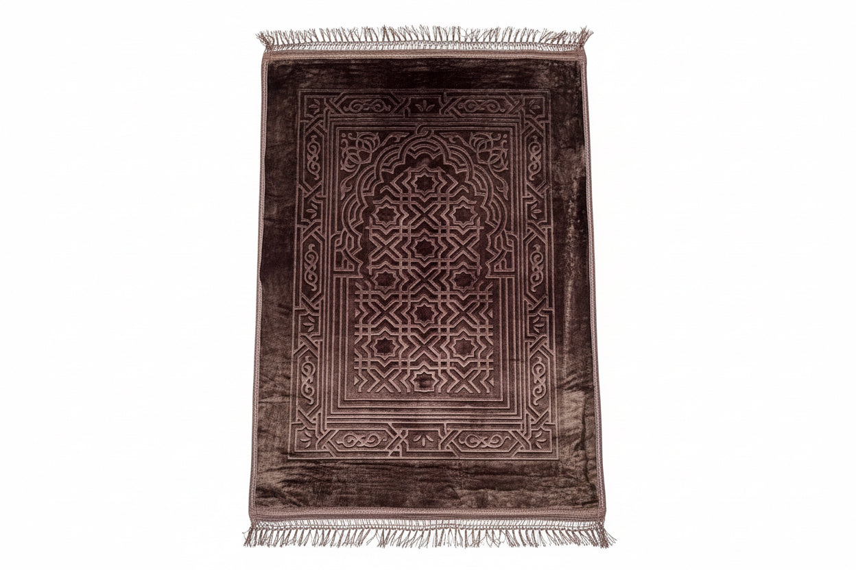 Velour bedetæpper-  i flere farver (80x120 cm)