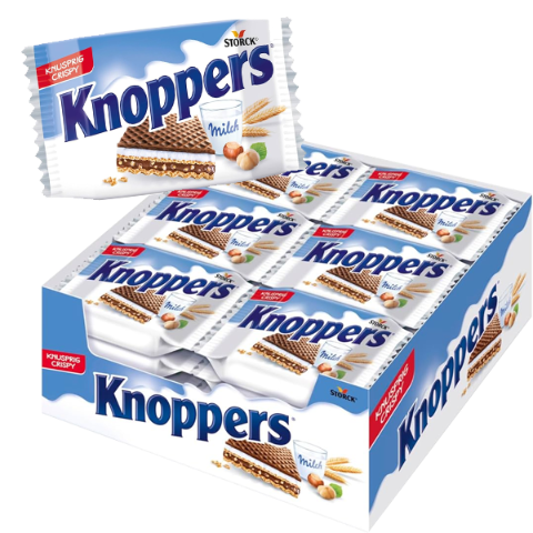 Knoppers med hasselnøddecreme | 25g