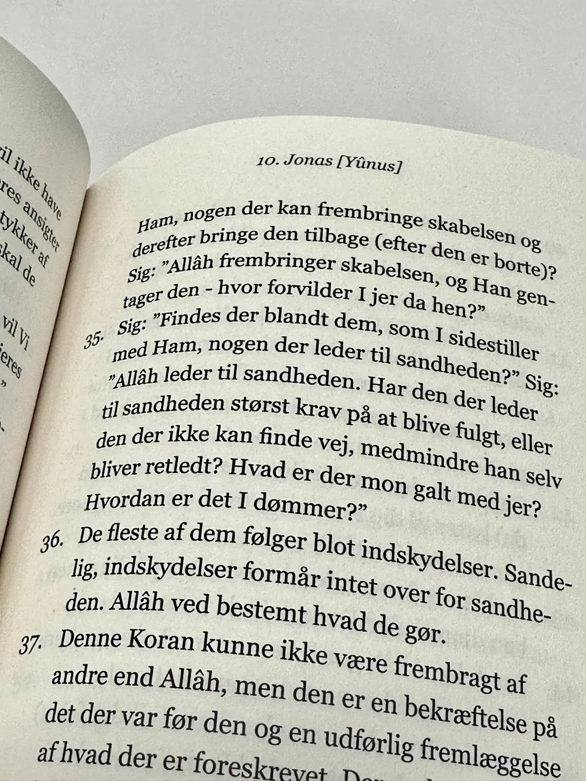 Den Klare Koran - paperback version kun på dansk