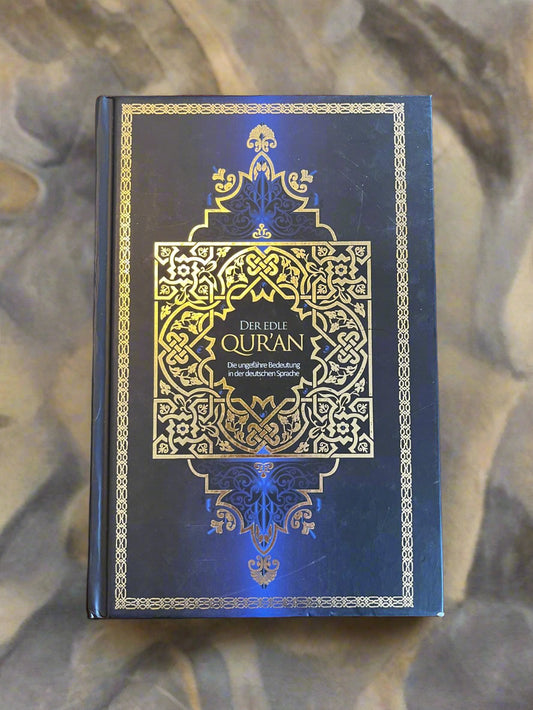 Koranen på tysk - Der Edle Qur'an -Die ungefähre Bedeutung ind deutchen Sprache
