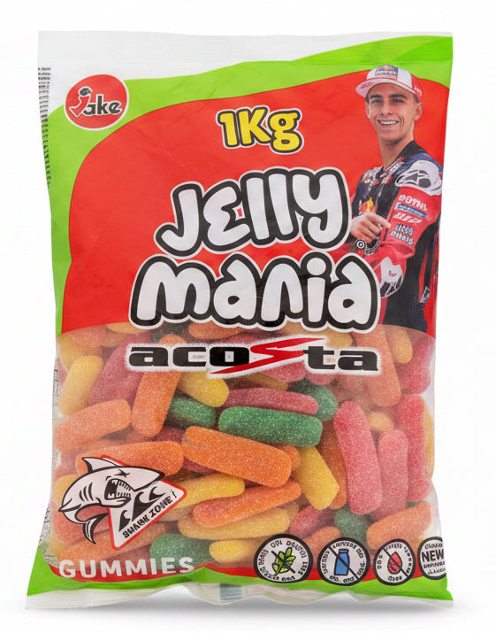 Jelly Mania | Dedos Pica Sour Fingers| 1kg
