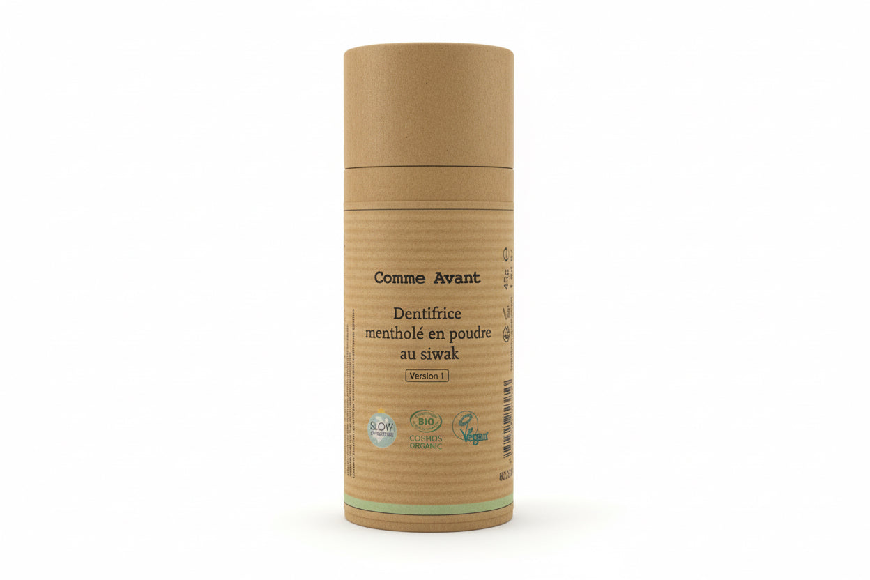 Økologisk siwak miswak tandpulver (tandpasta) - 45g