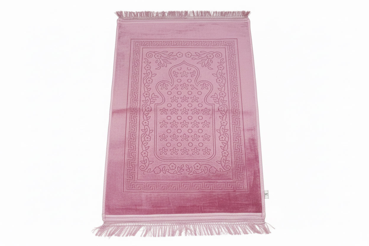 Velour bedetæpper-  i flere farver (80x120 cm)