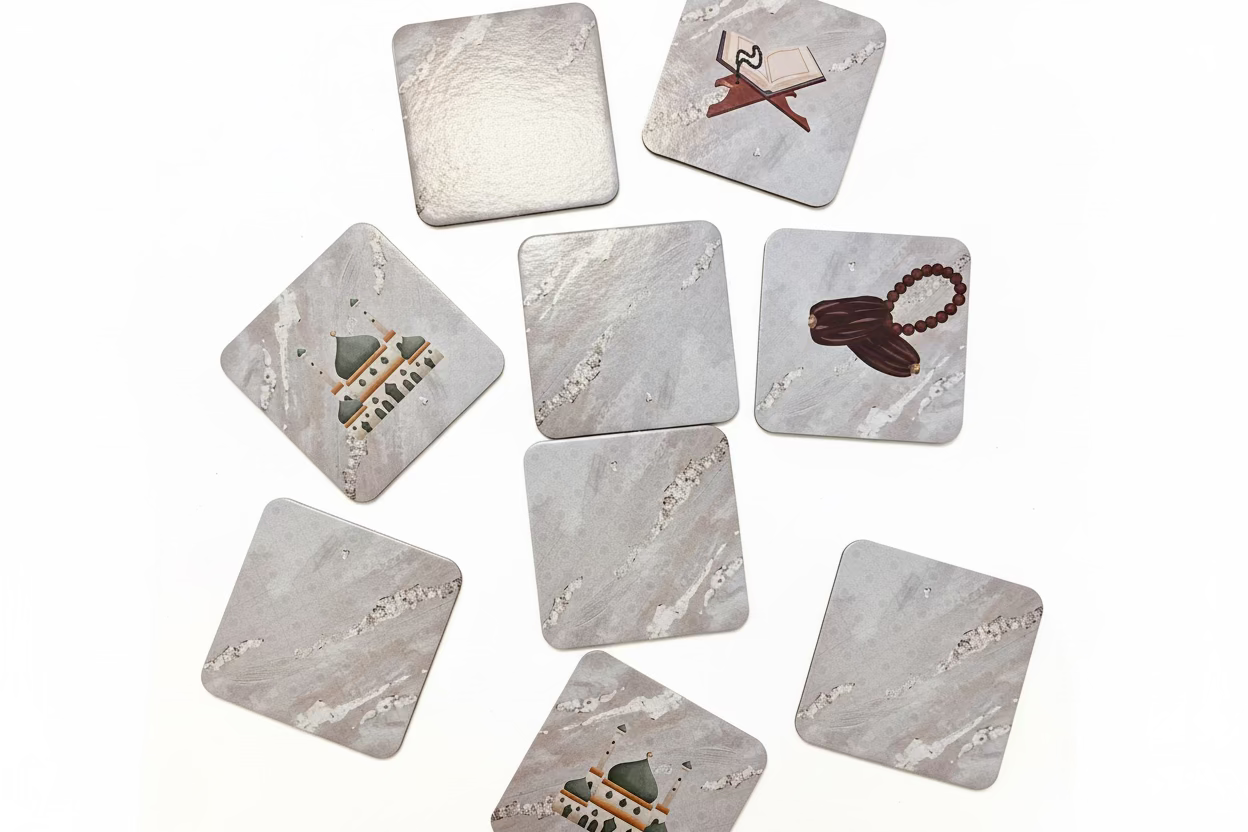 MEMO memory game med islamiske motiver - vendespil