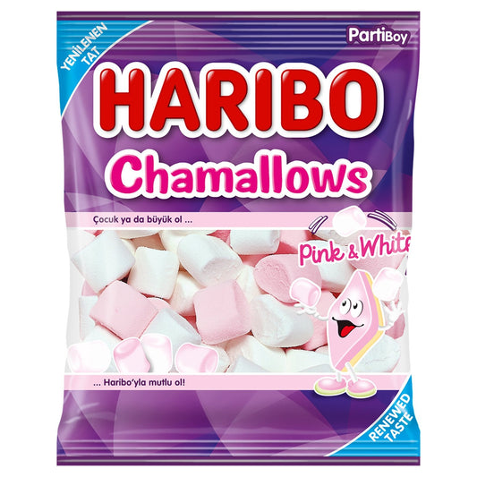 Haribo - Chamallows Pink and White skumfiduser - 70g