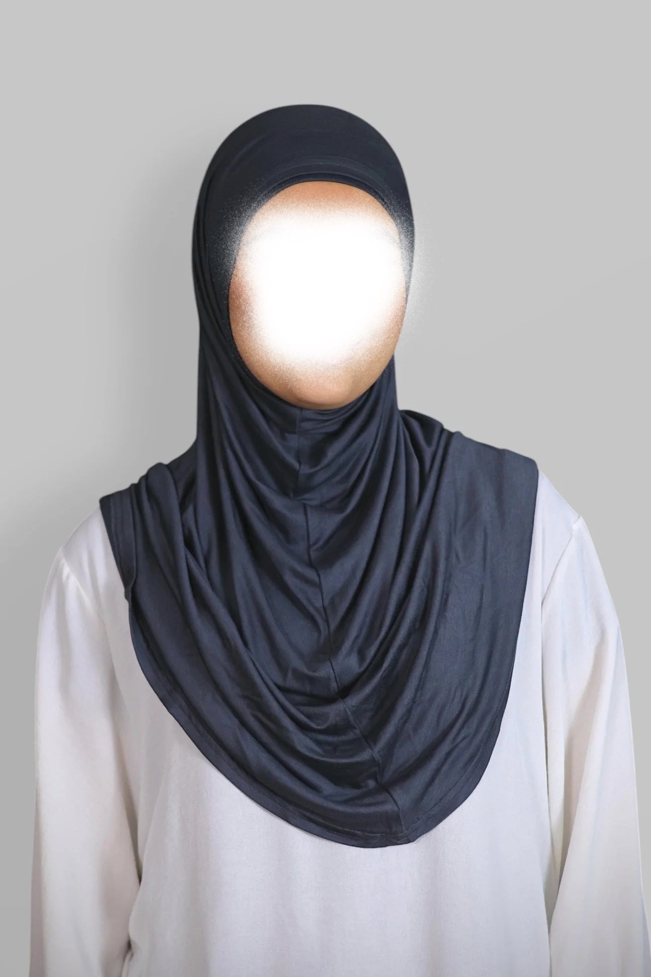 Hidayah - Instant Jersey Khimar - Hijab - Tørklæde (Lava)