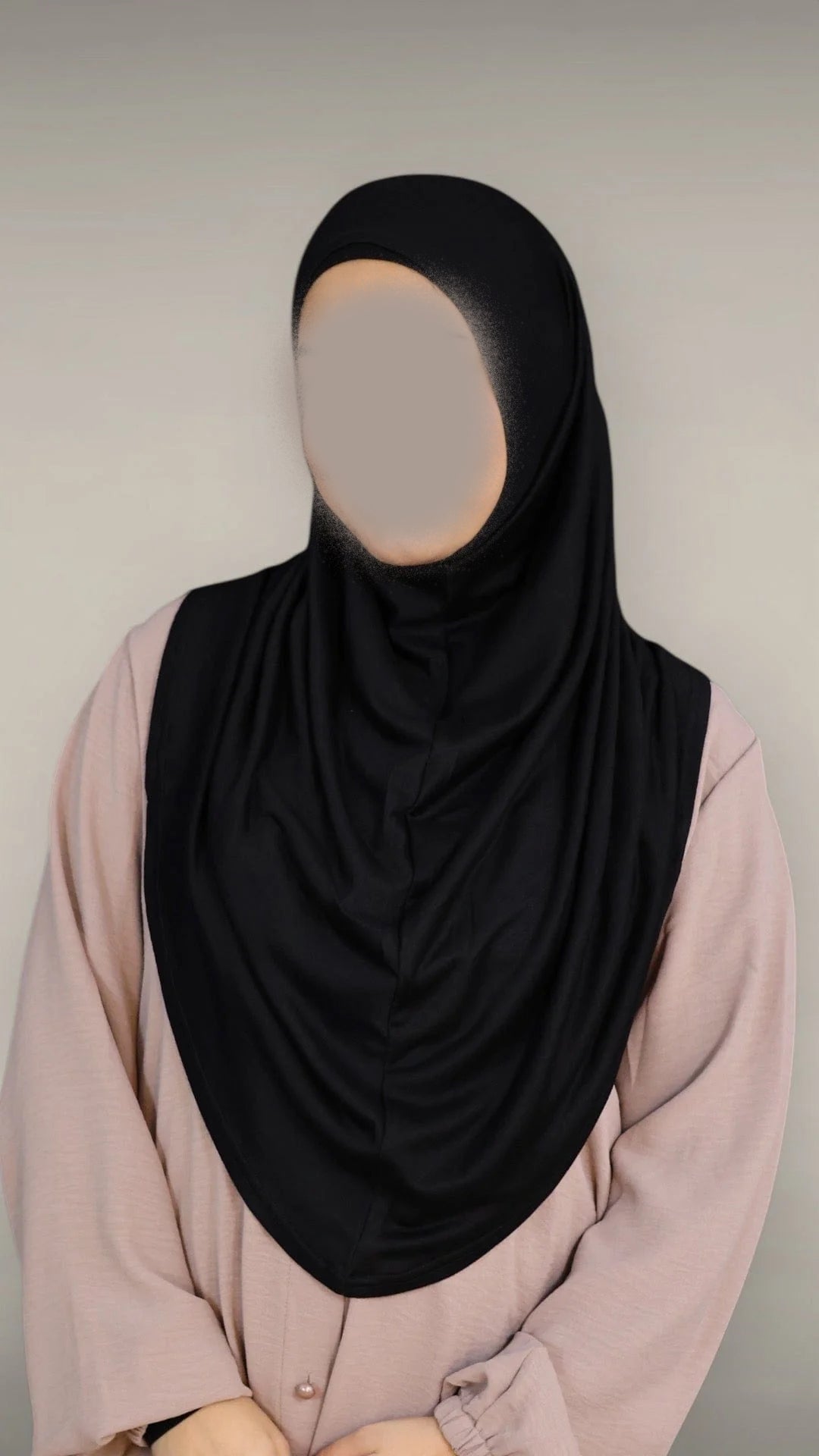 Hidayah - Instant Jersey Khimar - Hijab - Tørklæde - flere farver