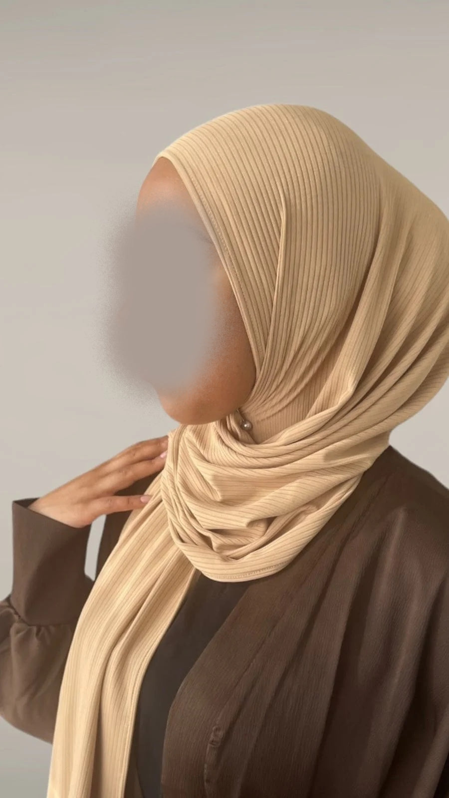 Hidayah - Quality Ripped Jersey - Hijab - Tørklæde - flere farver
