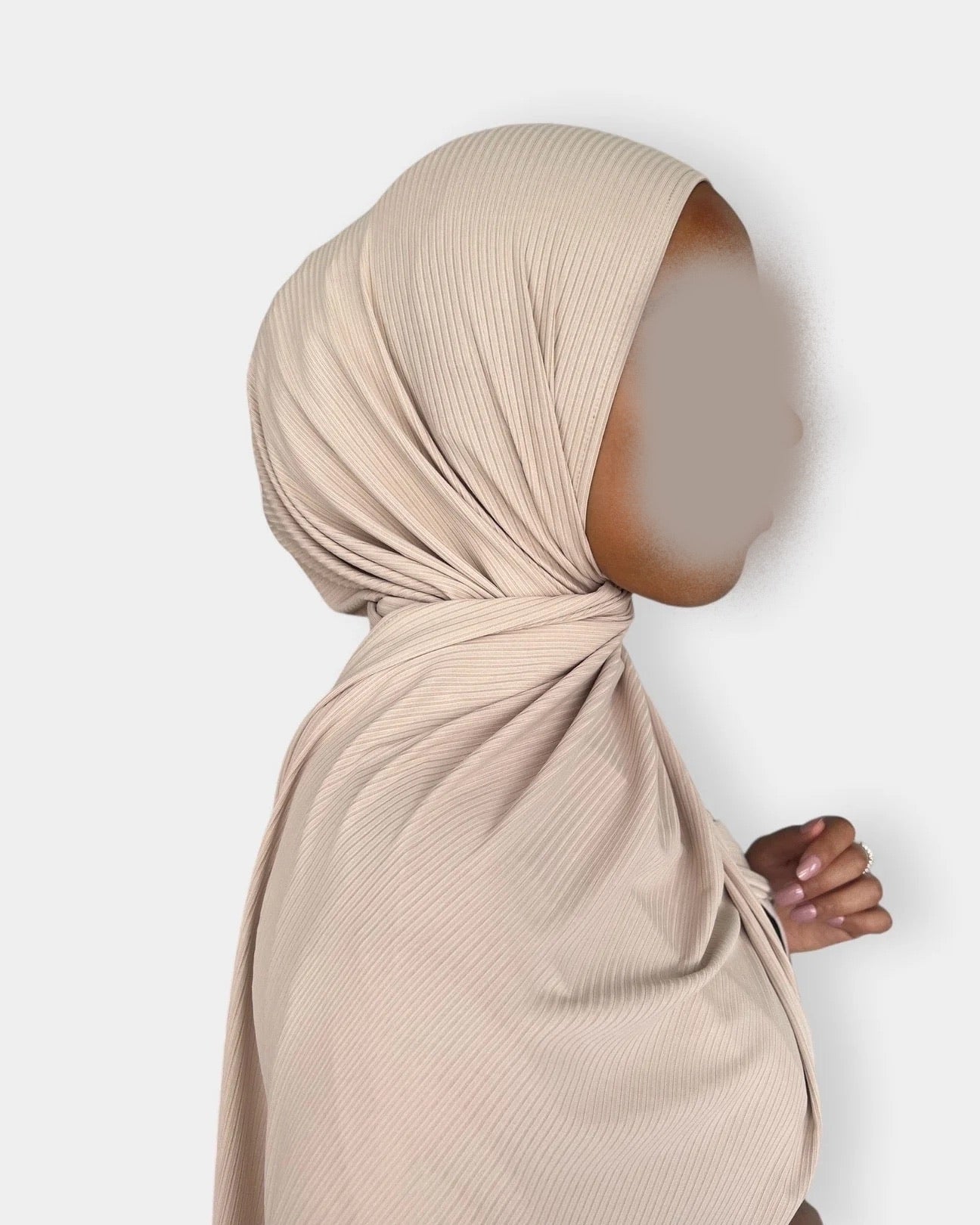Hidayah - Quality Ripped Jersey - Hijab - Tørklæde - flere farver