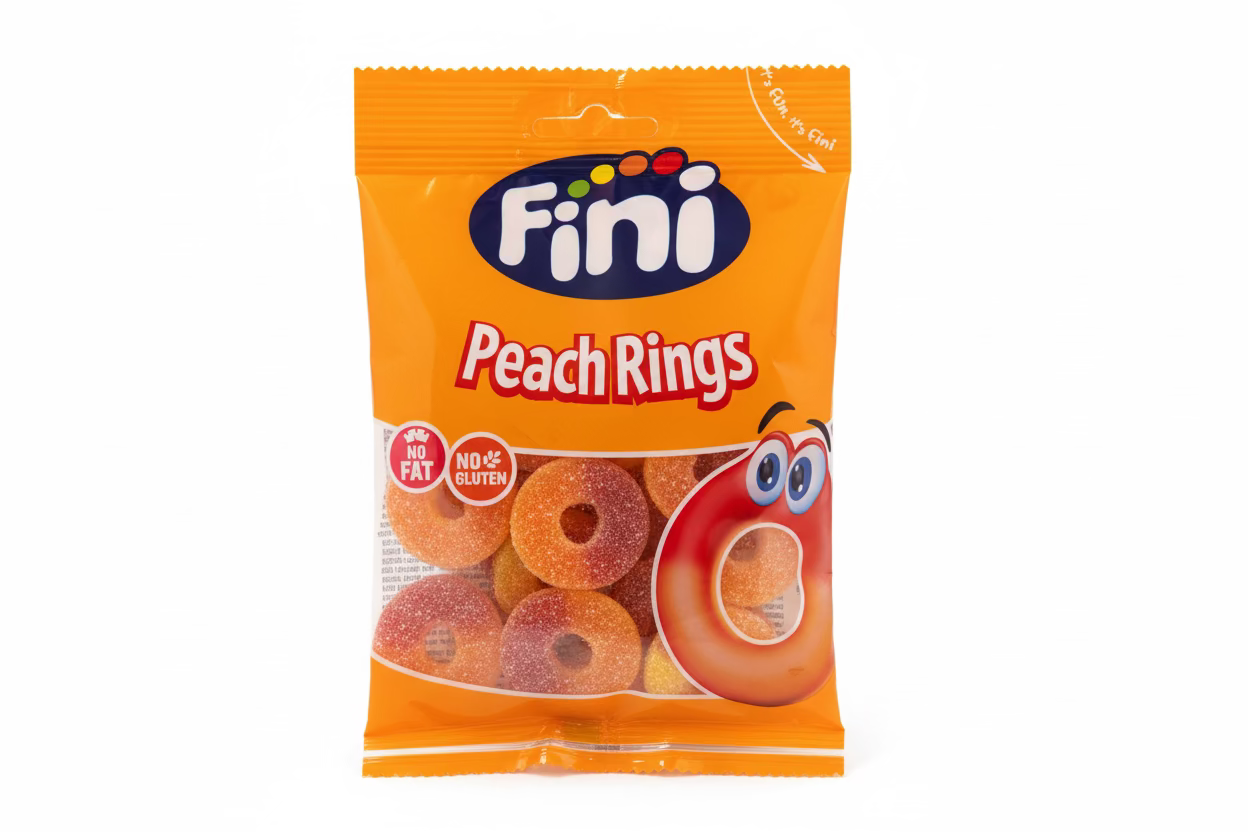 Fini Peach Rings 75g