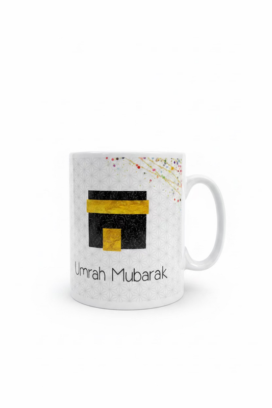 Krus - Umrah Mubarak - geometri og farvede prikker