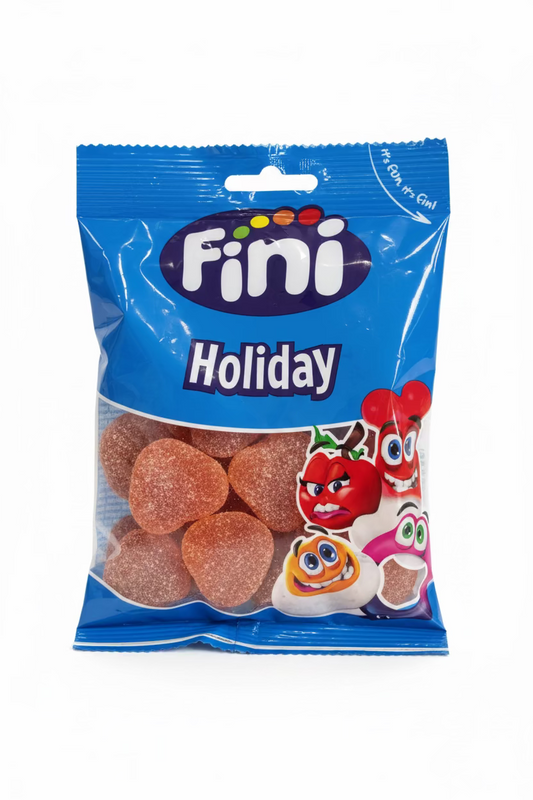 Fini Fersken Hjerter Holiday 75g