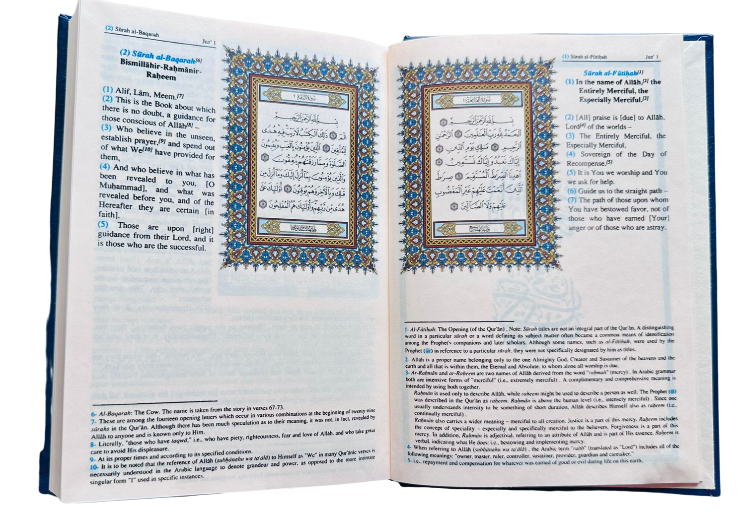 Saheeh International Quran Medium | Arabic Text English Meanings and Notes | Hard Cover 14x21