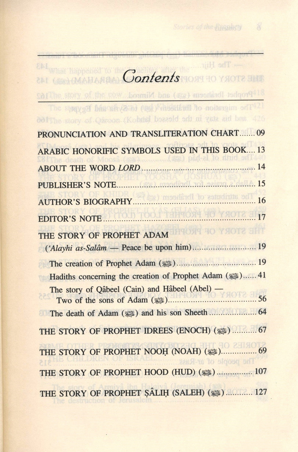 Stories of the Prophets