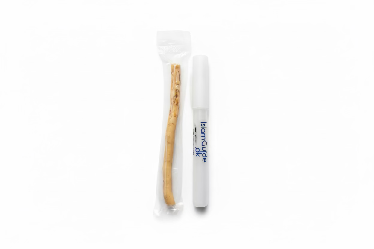 Siwak/Miswak - medium og large m/u etui