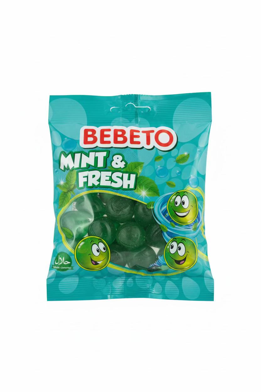 Bebeto Mint & Fresh 80g