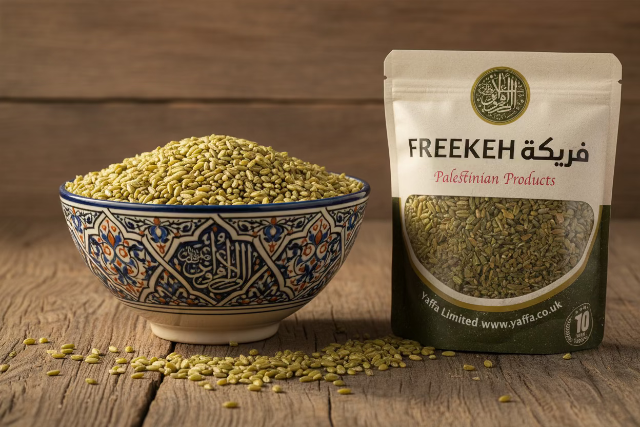 Yaffa Freekeh fra Palæstina - grøn hvede