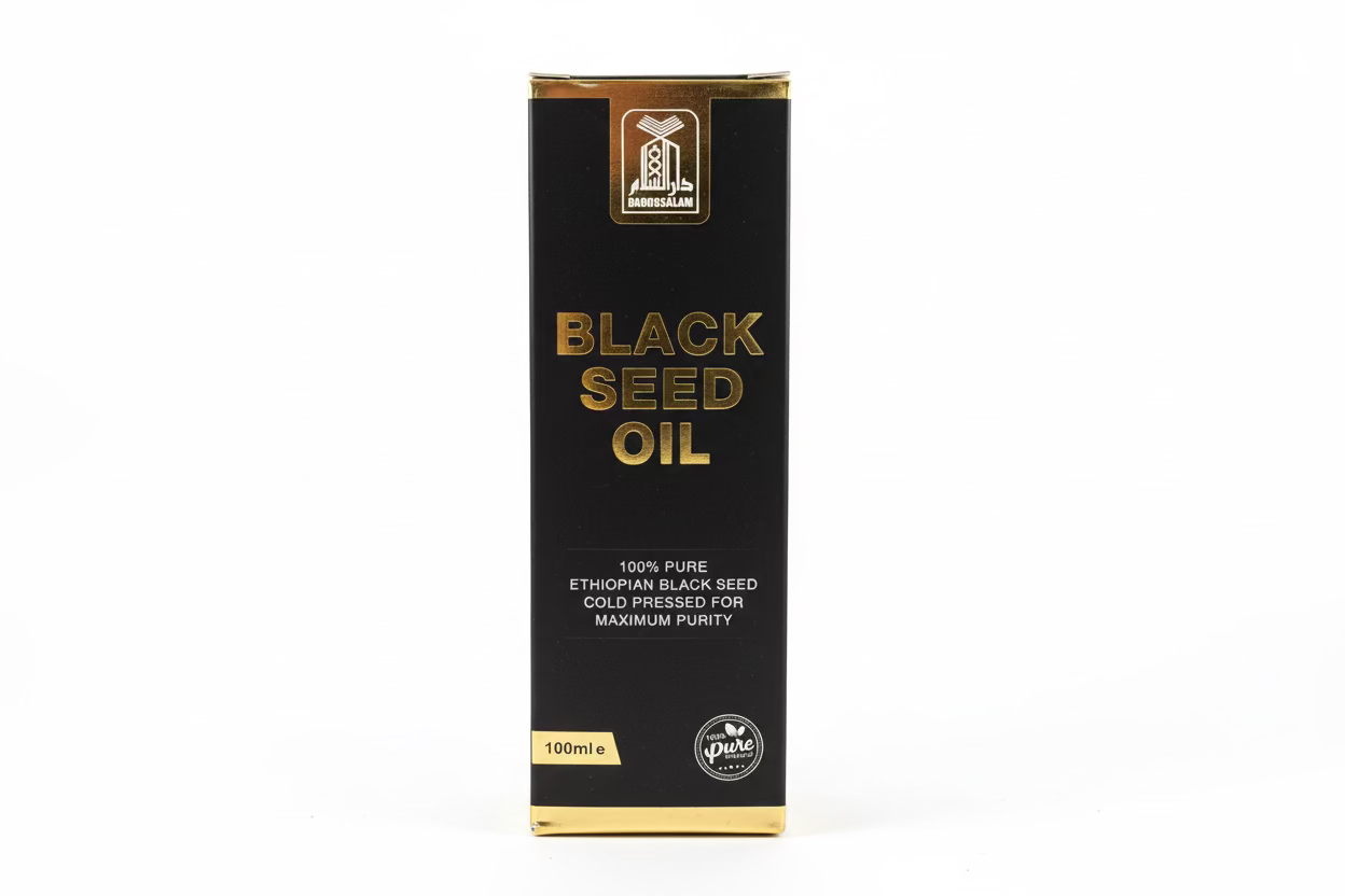 Black seed Oil - Sortkommen olie - Nigella - etiopisk koldpresset 100ml